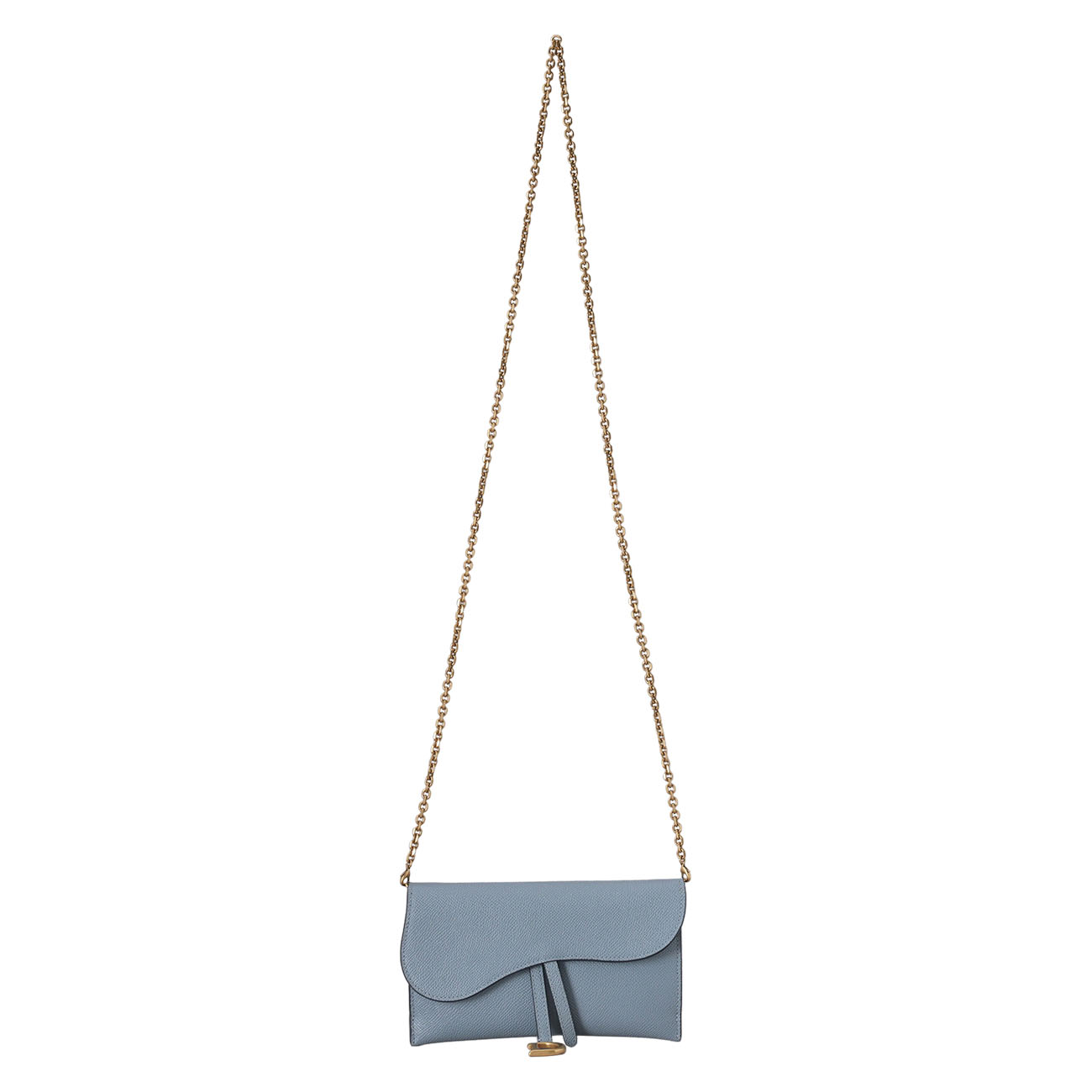 CHRISTIAN DIOR(USED)크리스찬디올 새들 파우치 체인백